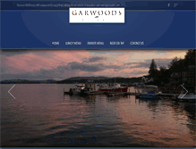 Tablet Screenshot of garwoodsrestaurant.com